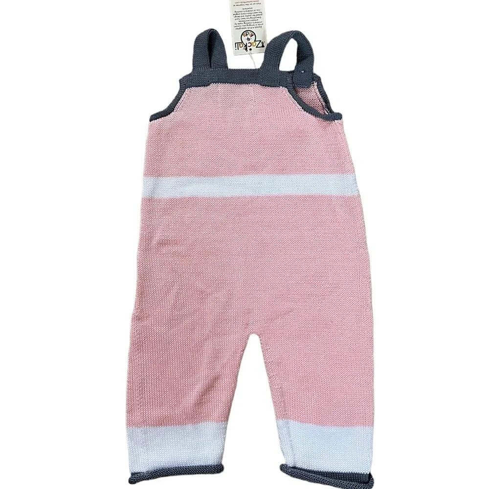 Zackali-4-kids 12M hand made overall NWT